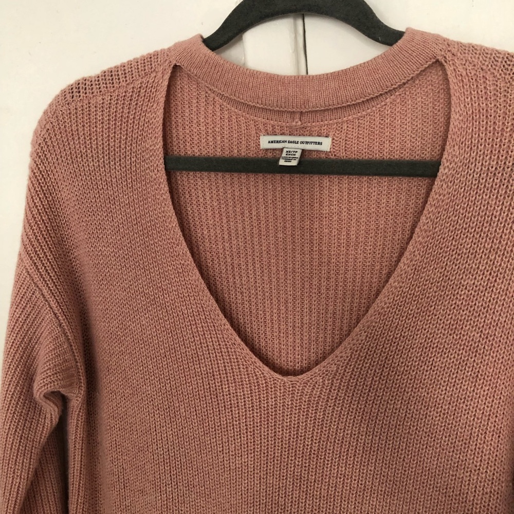Choker oversized sweater